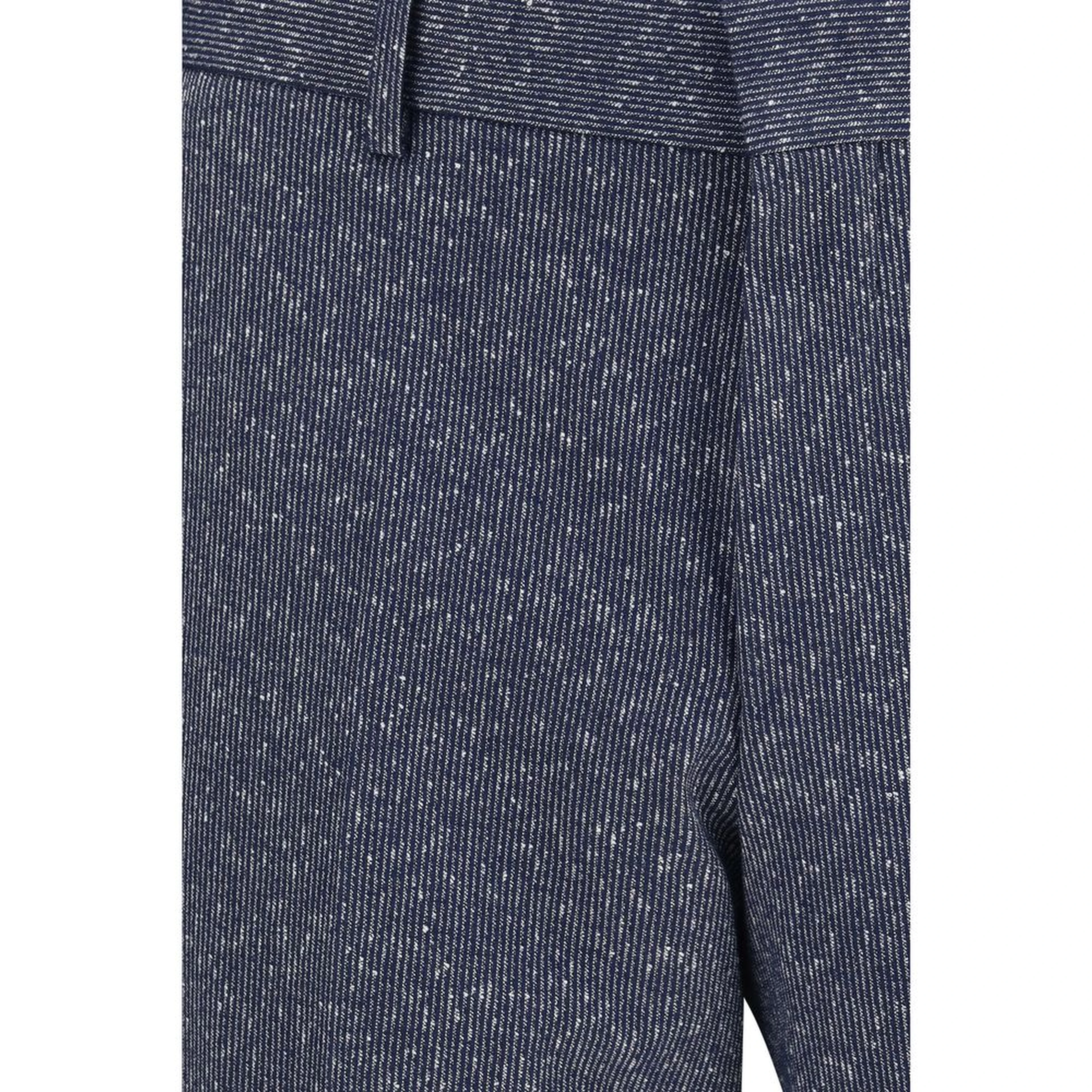Blue Viscose Two-Piece Suit