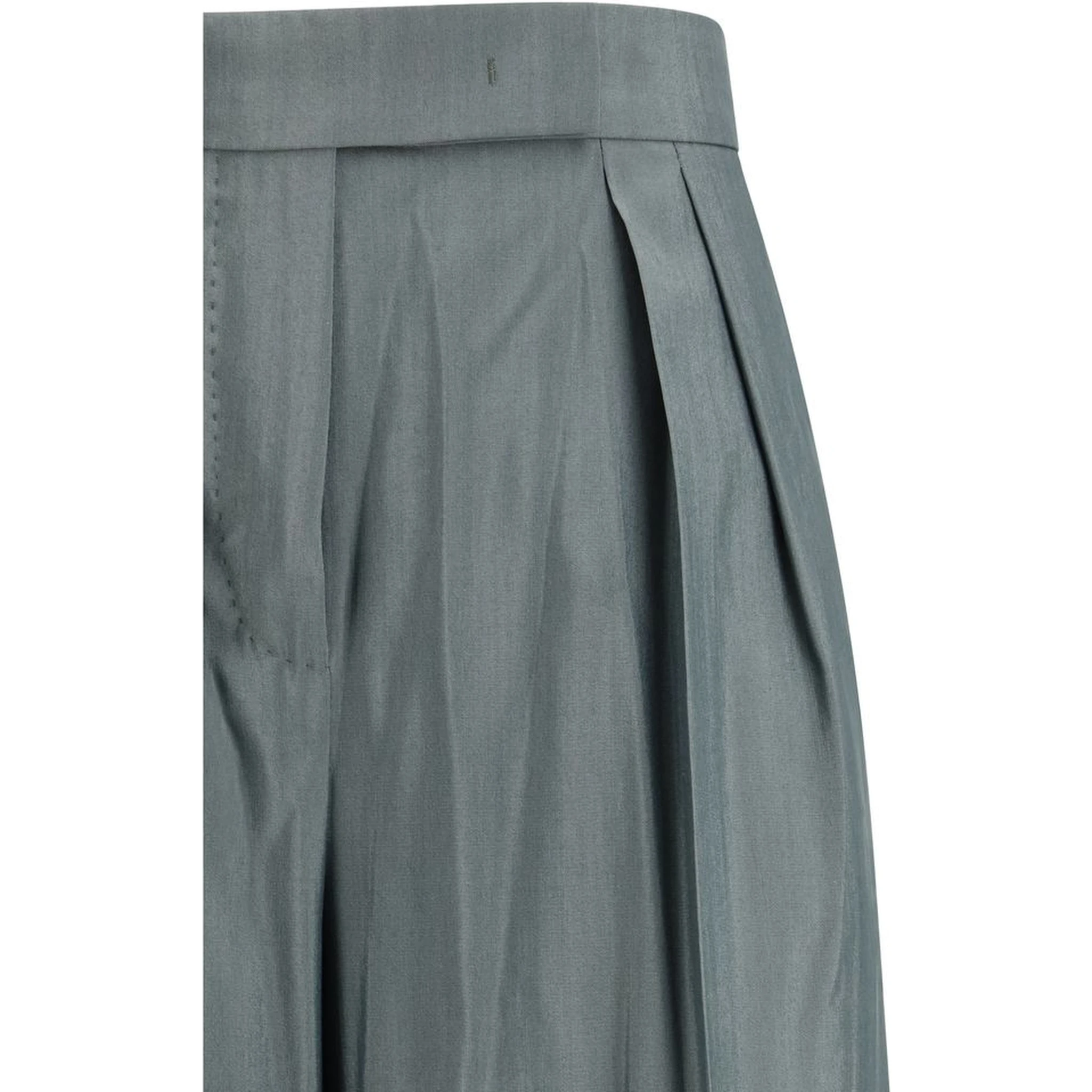 Bicolor Wool Oves Aries Casual Pants