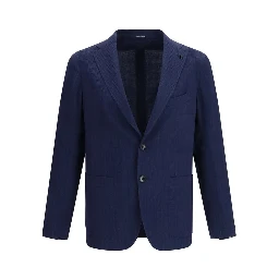 Blue Wool Oves Aries Blazer