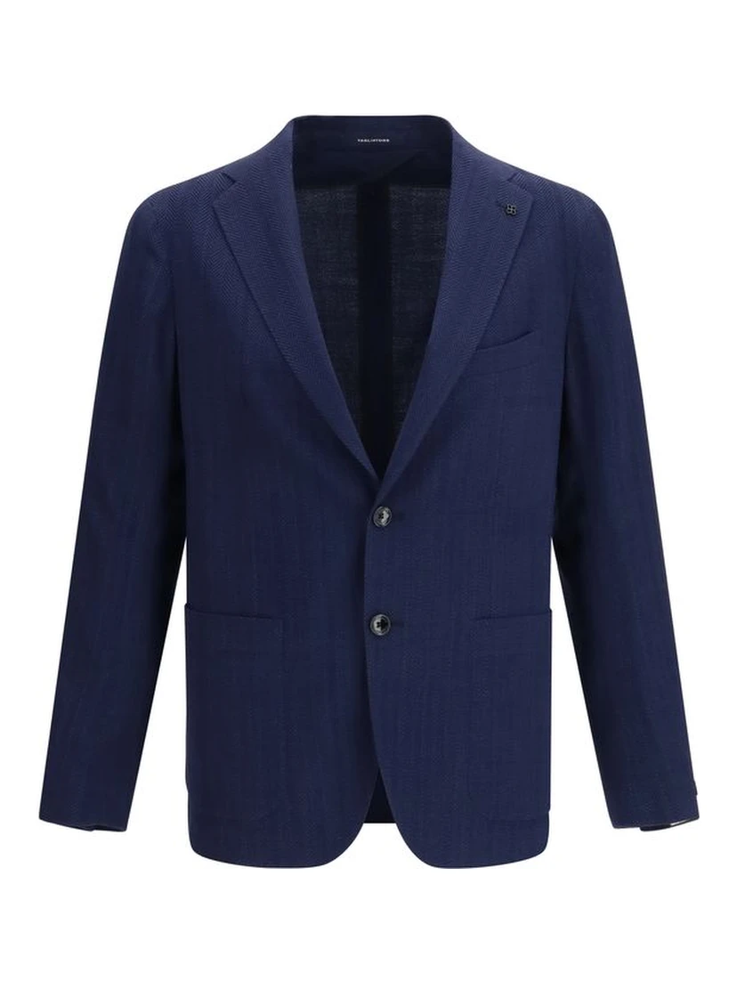 Blue Wool Oves Aries Blazer