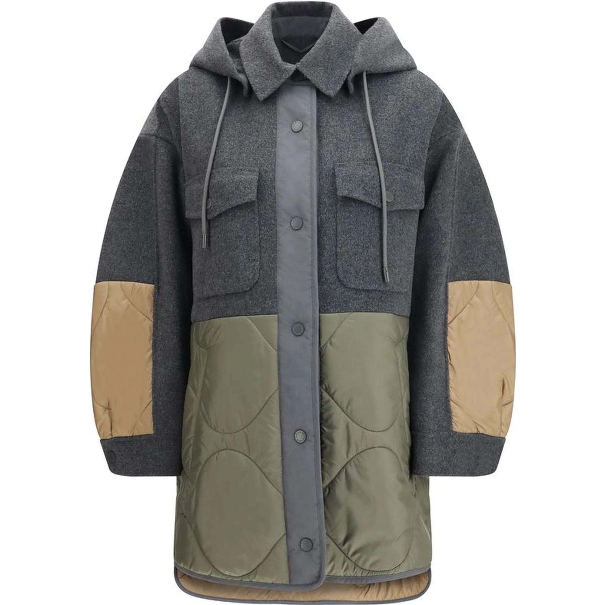 Gray Wool Oves Aries Shell Jacket