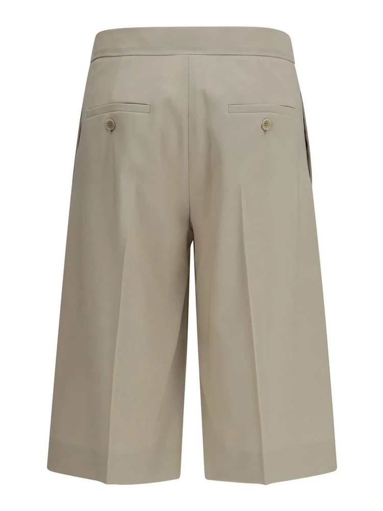 Beige Wool Oves Aries Bermuda Shorts alternative