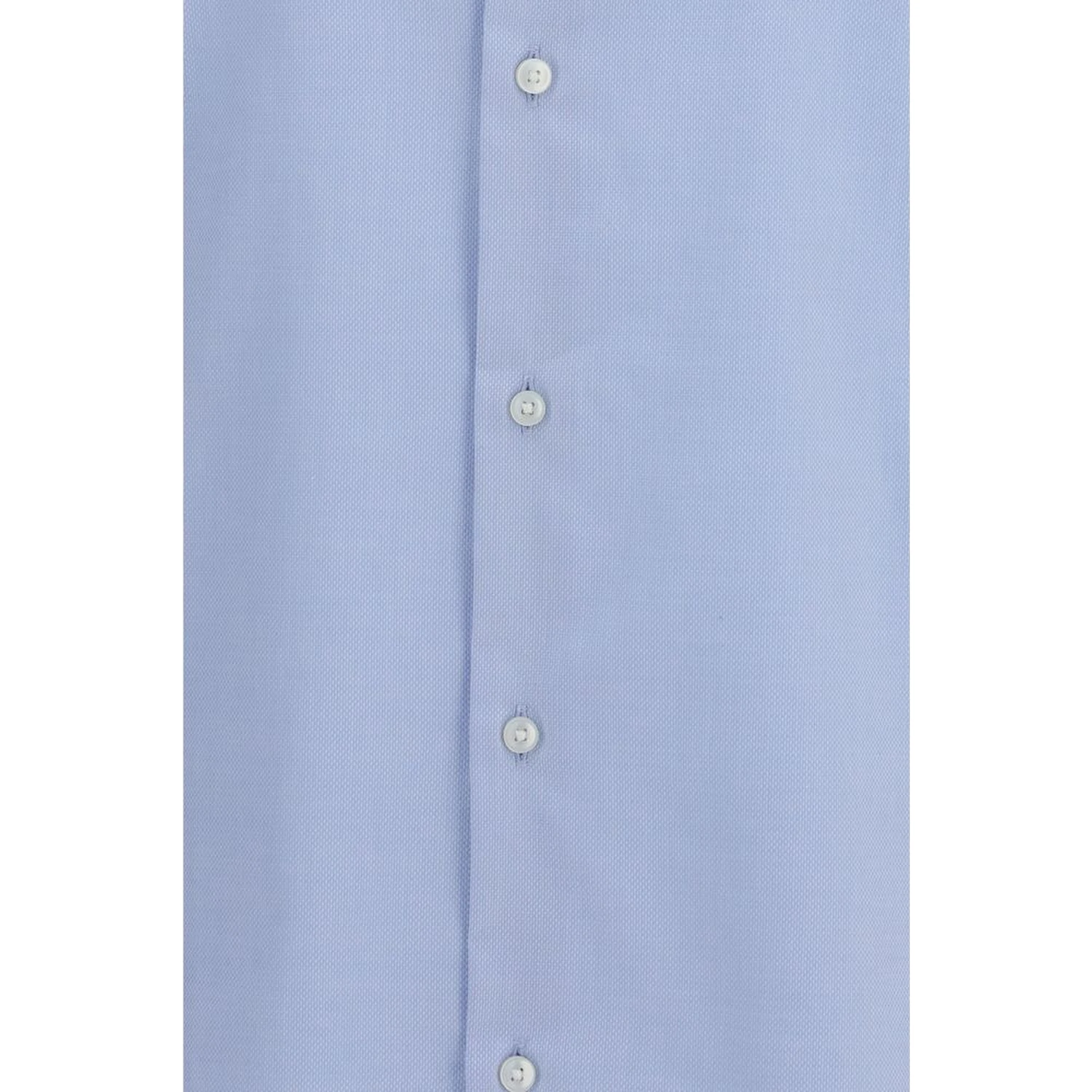 Blue Cotton Dress Shirt