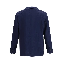 Blue Wool Oves Aries Blazer