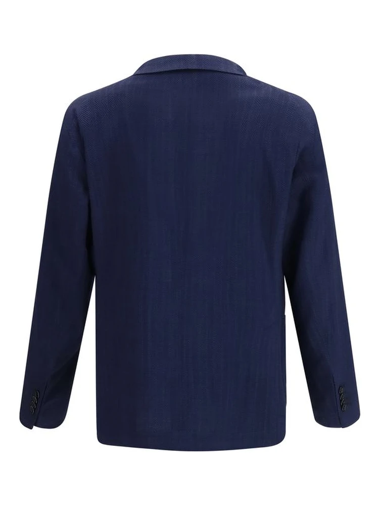 Blue Wool Oves Aries Blazer alternative