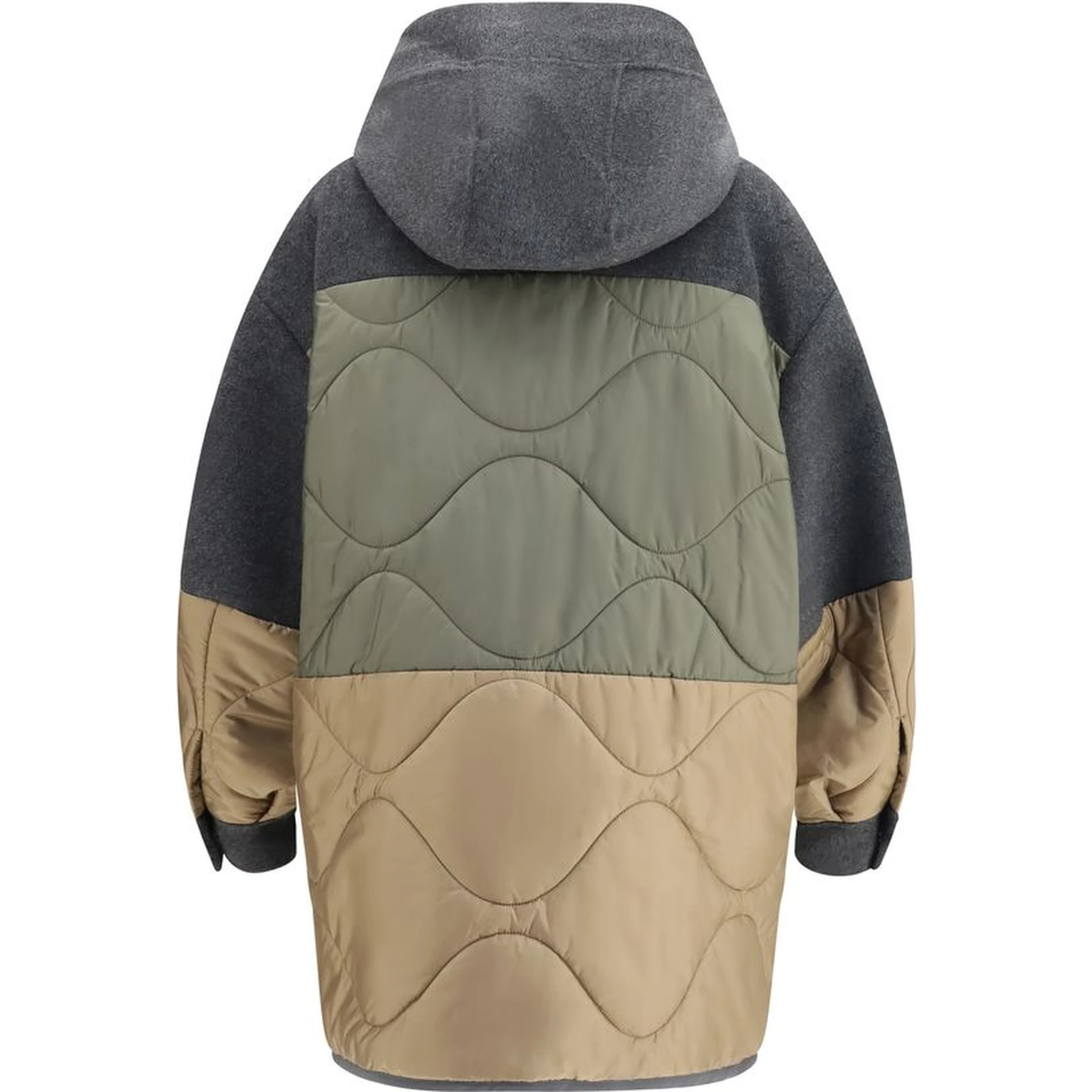 Gray Wool Oves Aries Shell Jacket