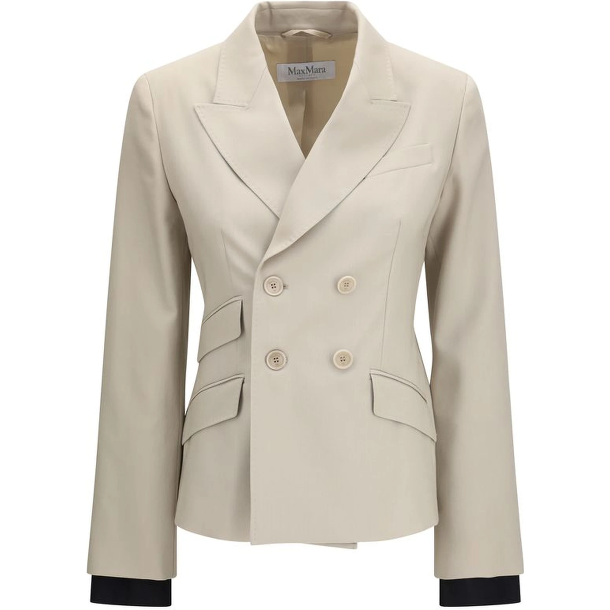 Beige Wool Oves Aries Blazer