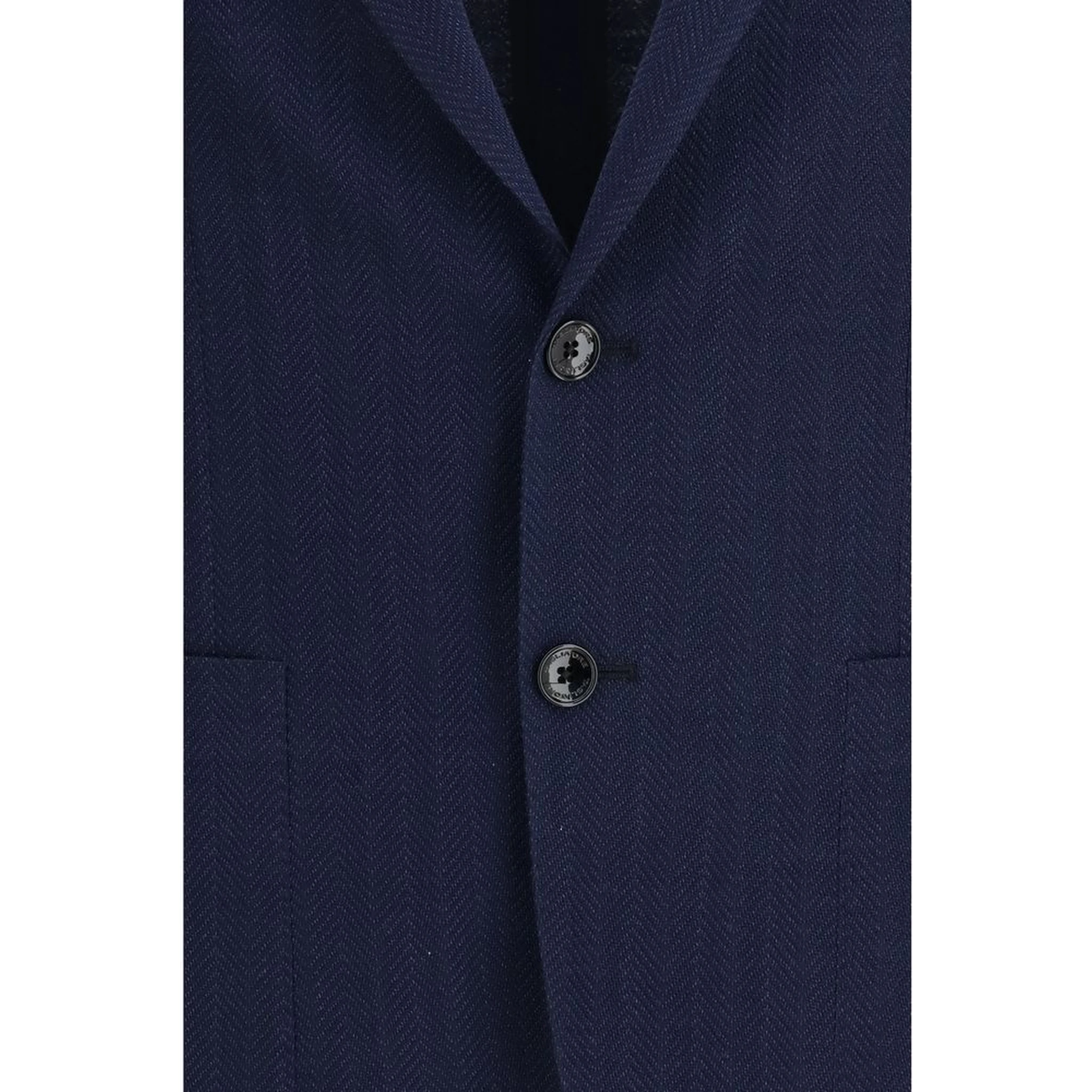 Blue Wool Oves Aries Blazer