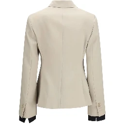 Beige Wool Oves Aries Blazer