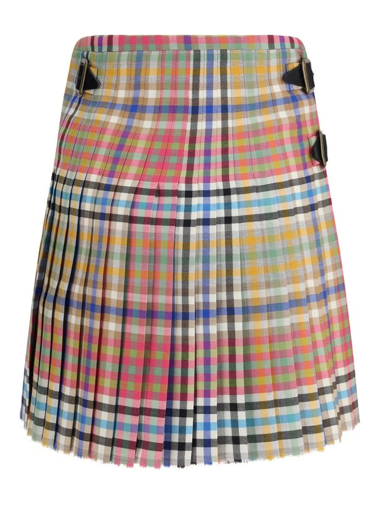 Multicolor Wool Oves Aries Mini Skirt alternative