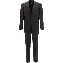 Gray Wool Oves Aries Two-Piece Suit