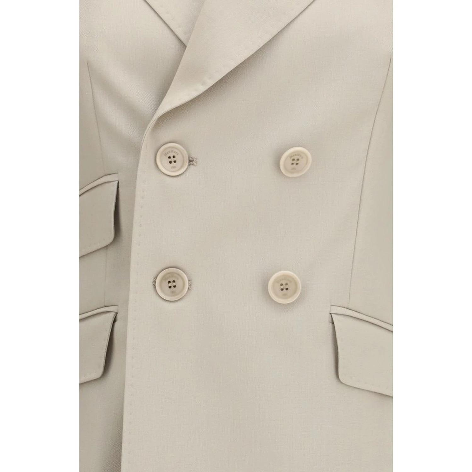 Beige Wool Oves Aries Blazer