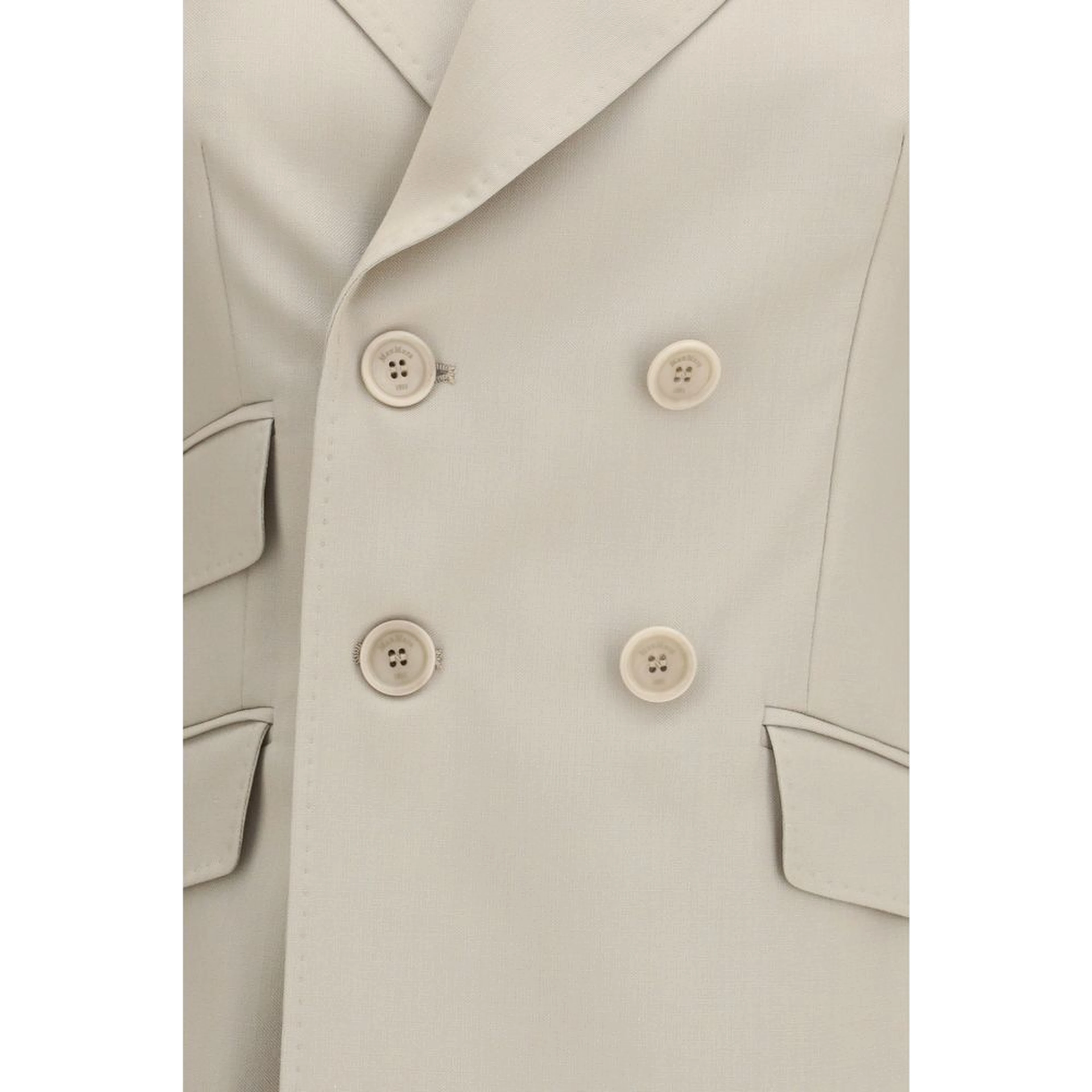 Beige Wool Oves Aries Blazer