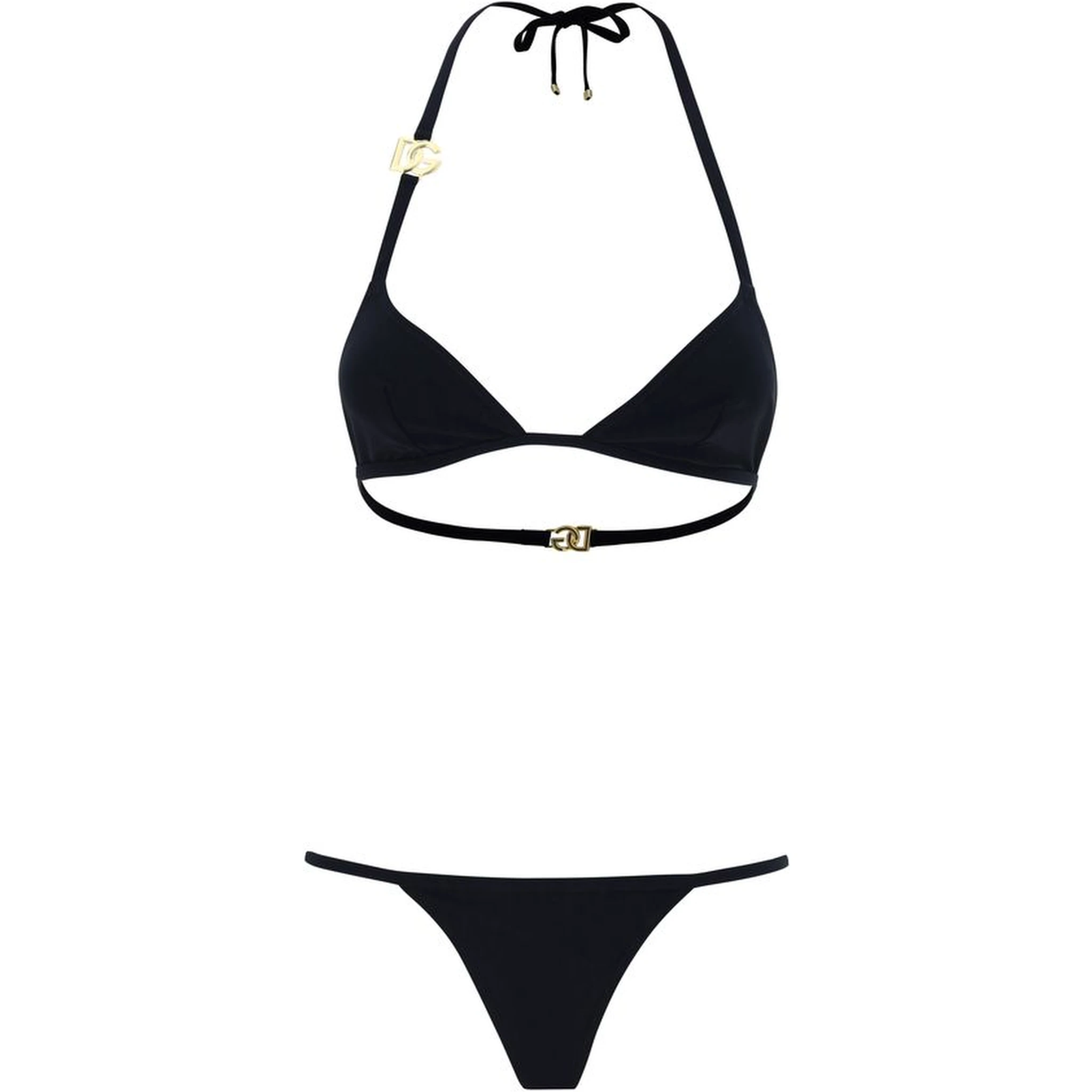Black Nylon Bikini