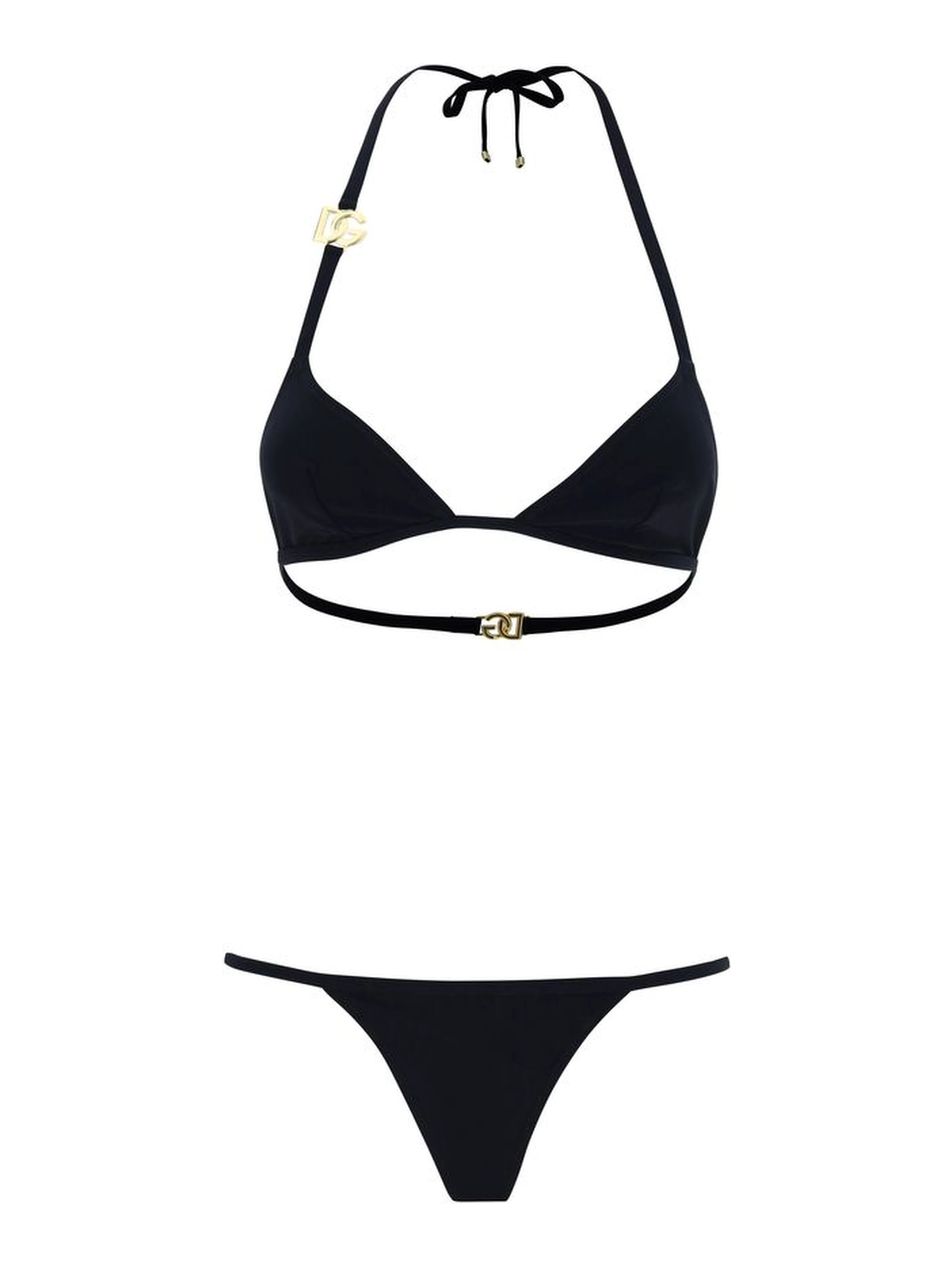 Black Nylon Bikini