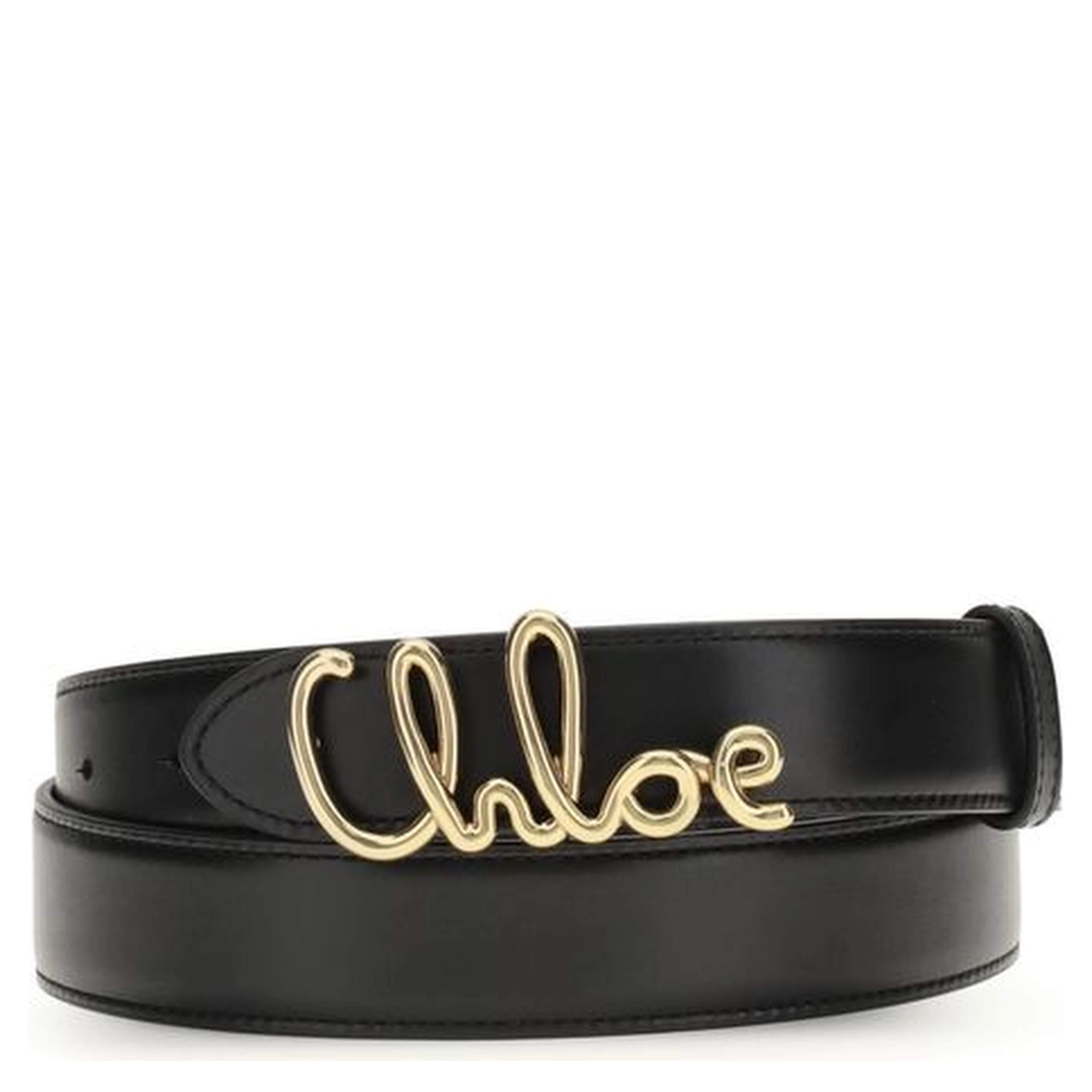 Black Calf Leather Bos Taurus Belt