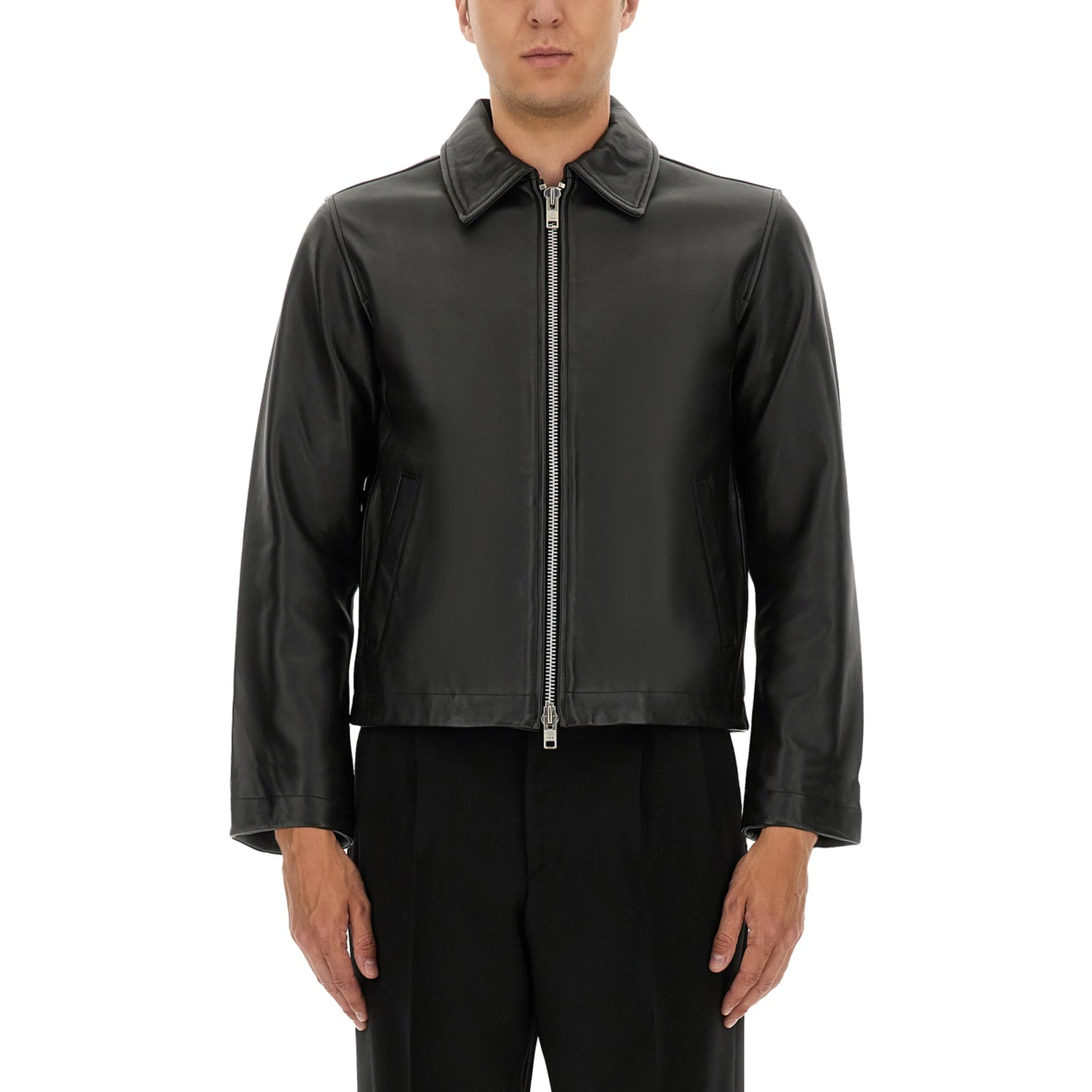 SHORT LEATHER JACKET