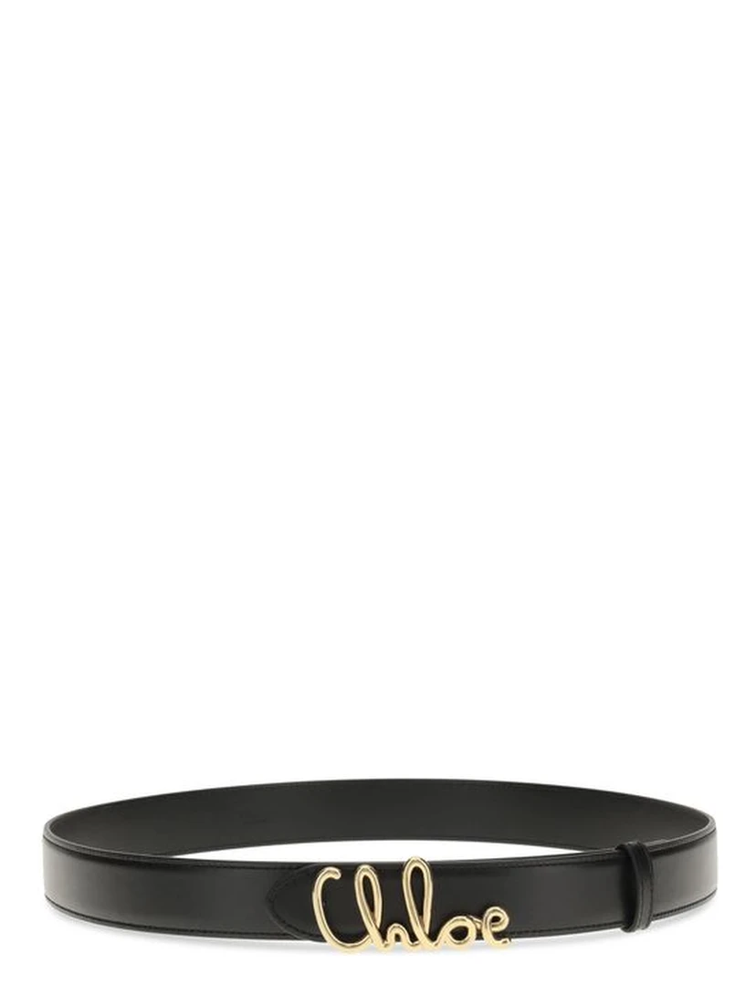 Black Calf Leather Bos Taurus Belt