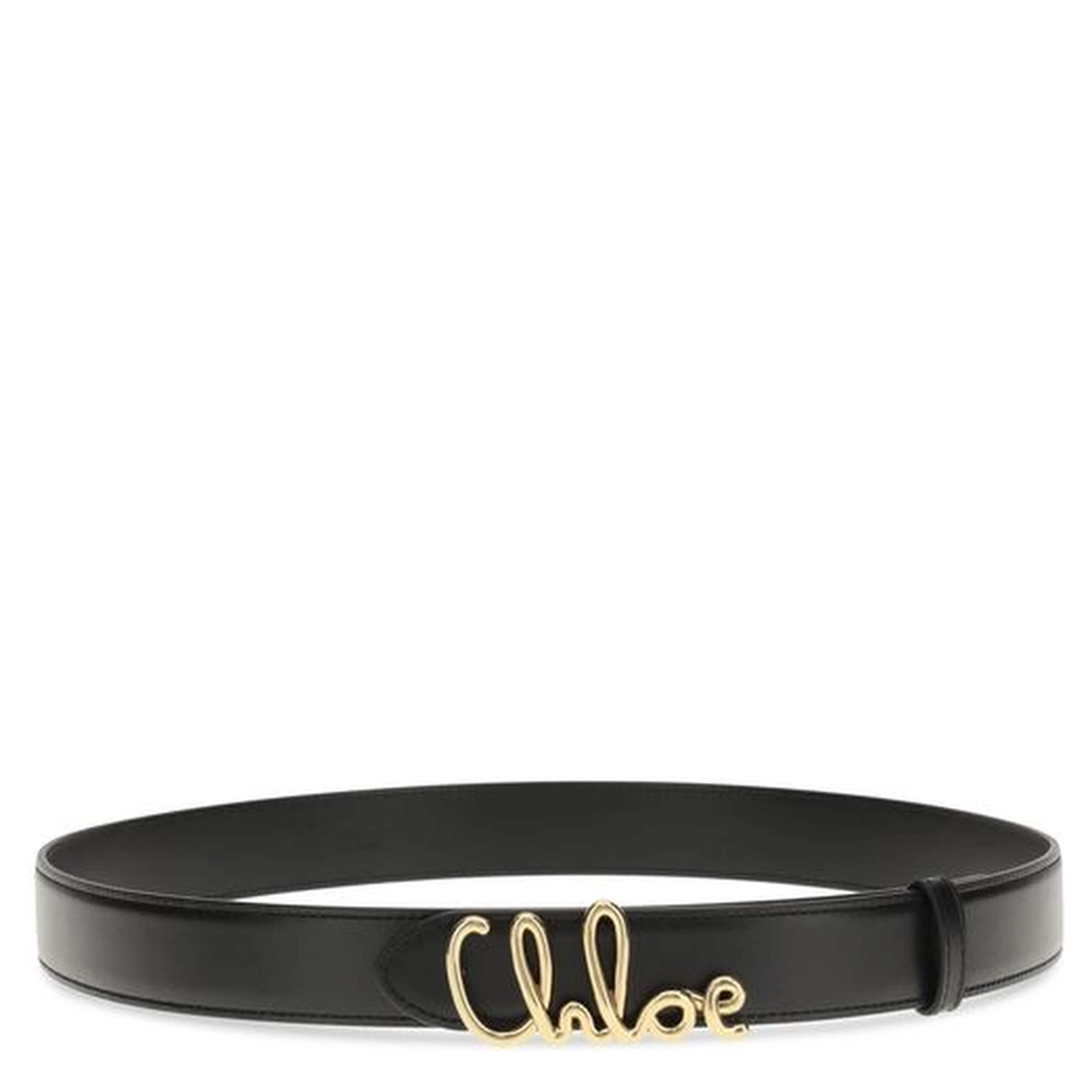 Black Calf Leather Bos Taurus Belt