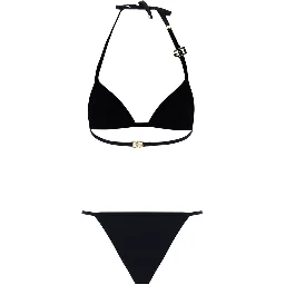 Black Nylon Bikini