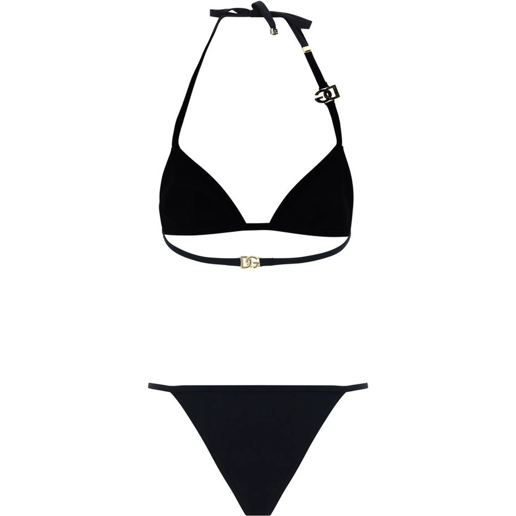 Black Nylon Bikini