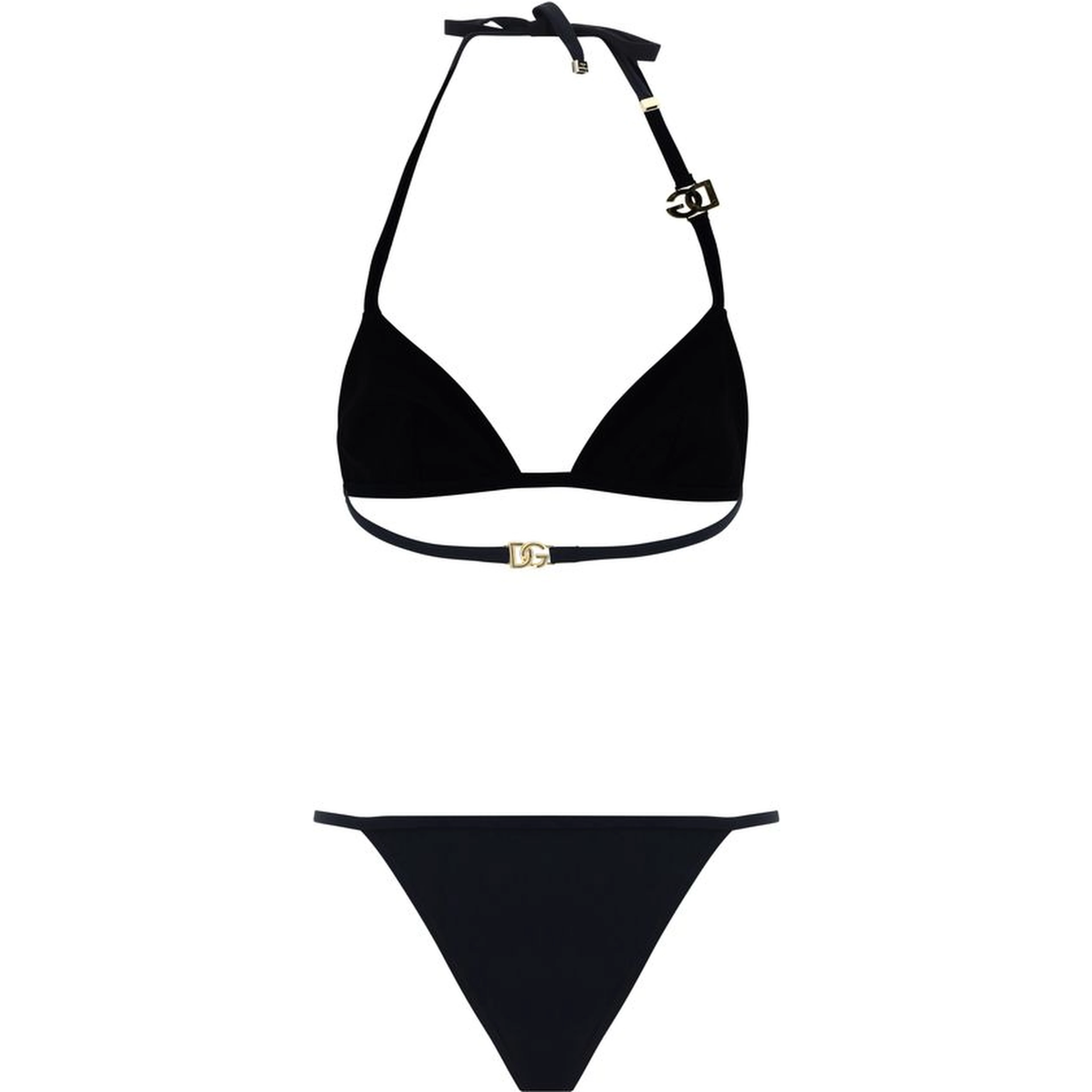 Black Nylon Bikini