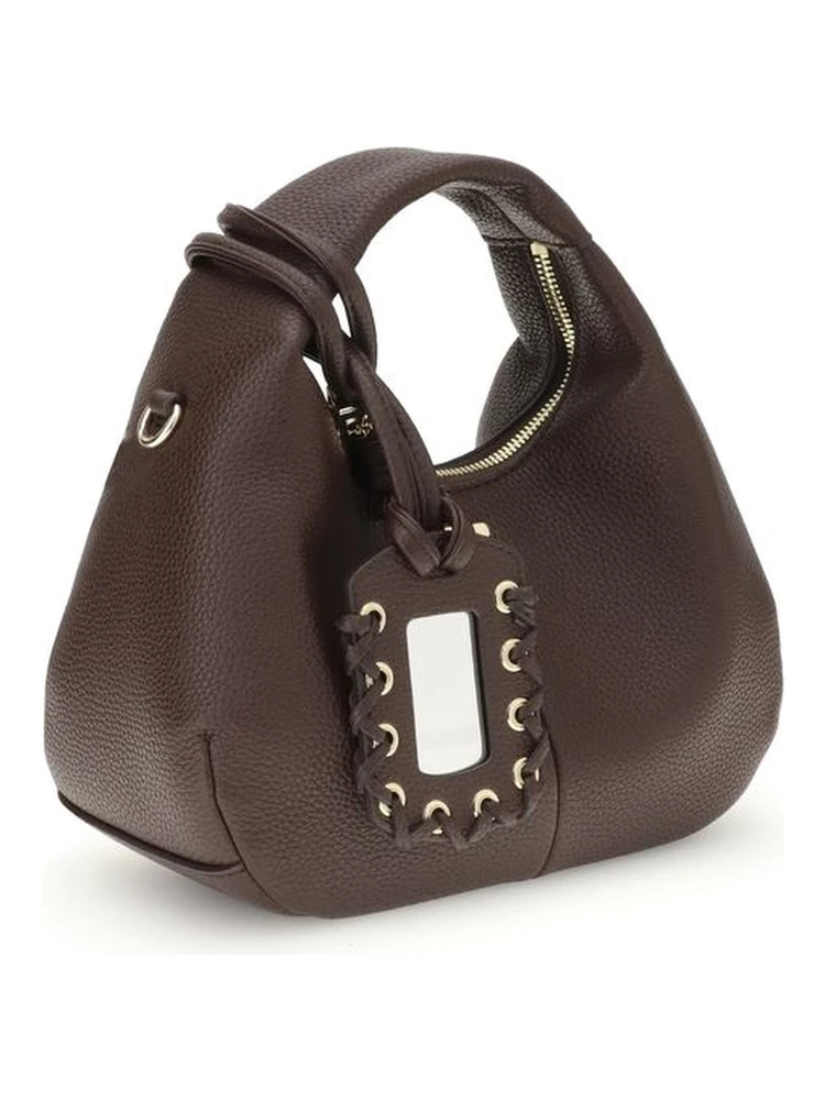 Brown Recycled Polyester Handbag alternative