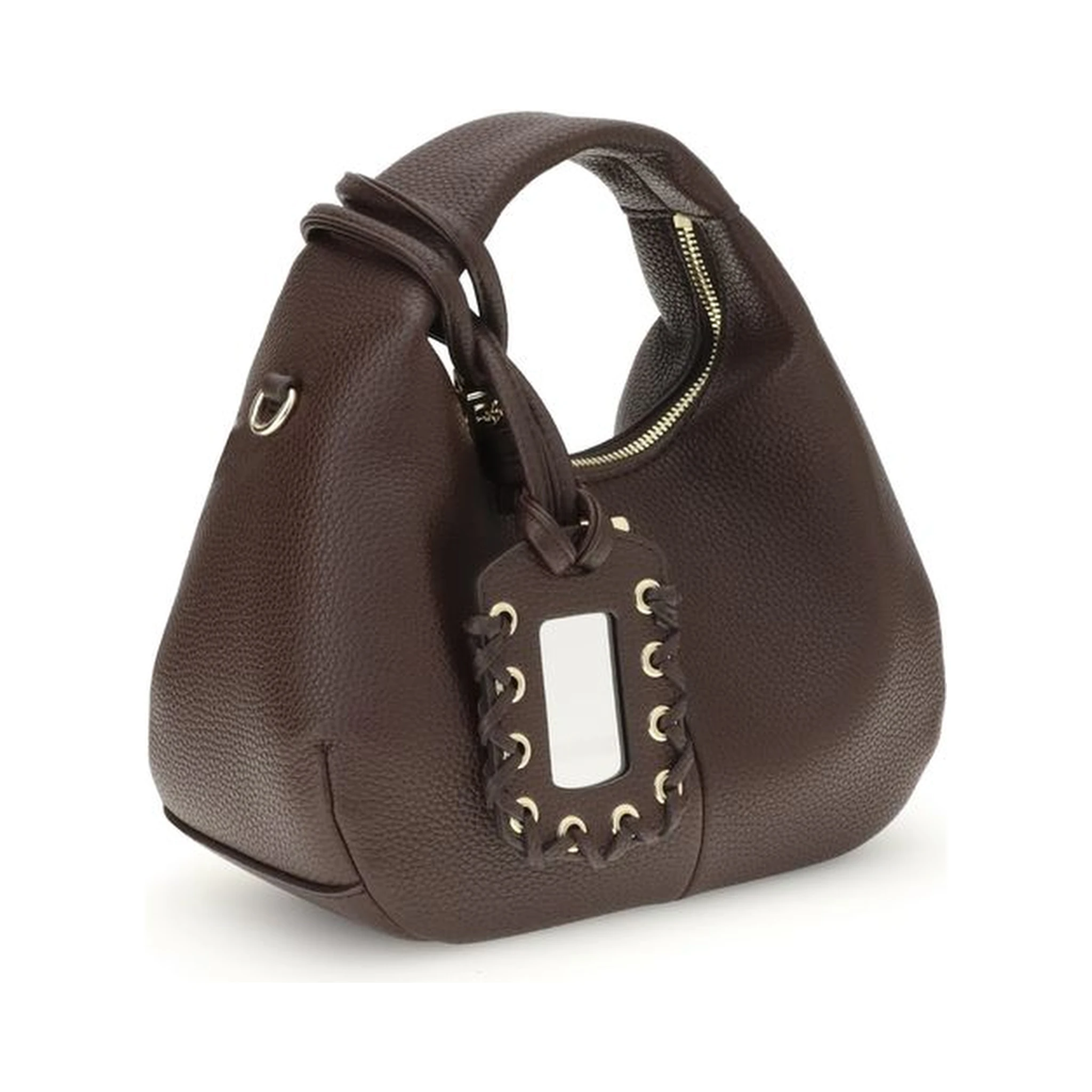 Brown Recycled Polyester Handbag