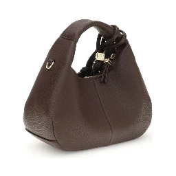 Brown Recycled Polyester Handbag