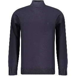 Blu Viscosa Men Sweater