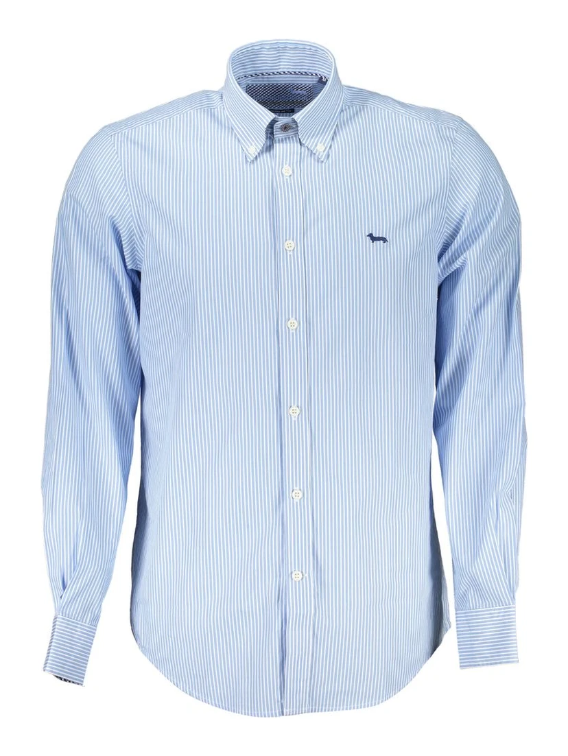 Azzurro Cotton Men's Shirt