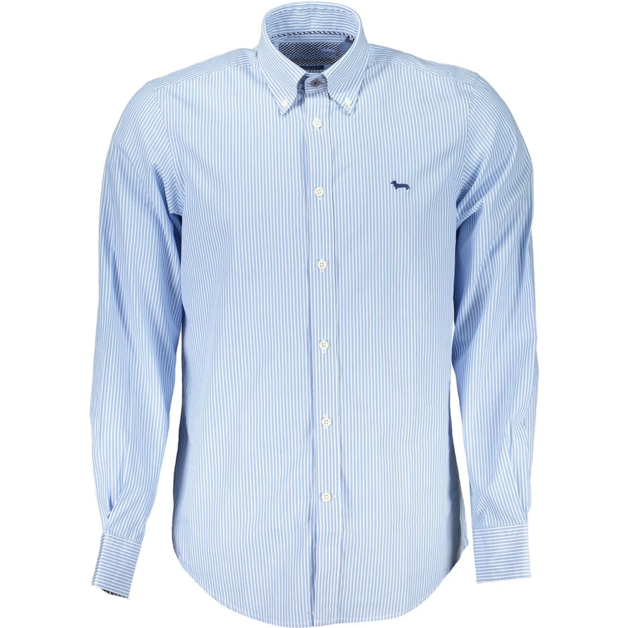Azzurro Cotton Men's Shirt