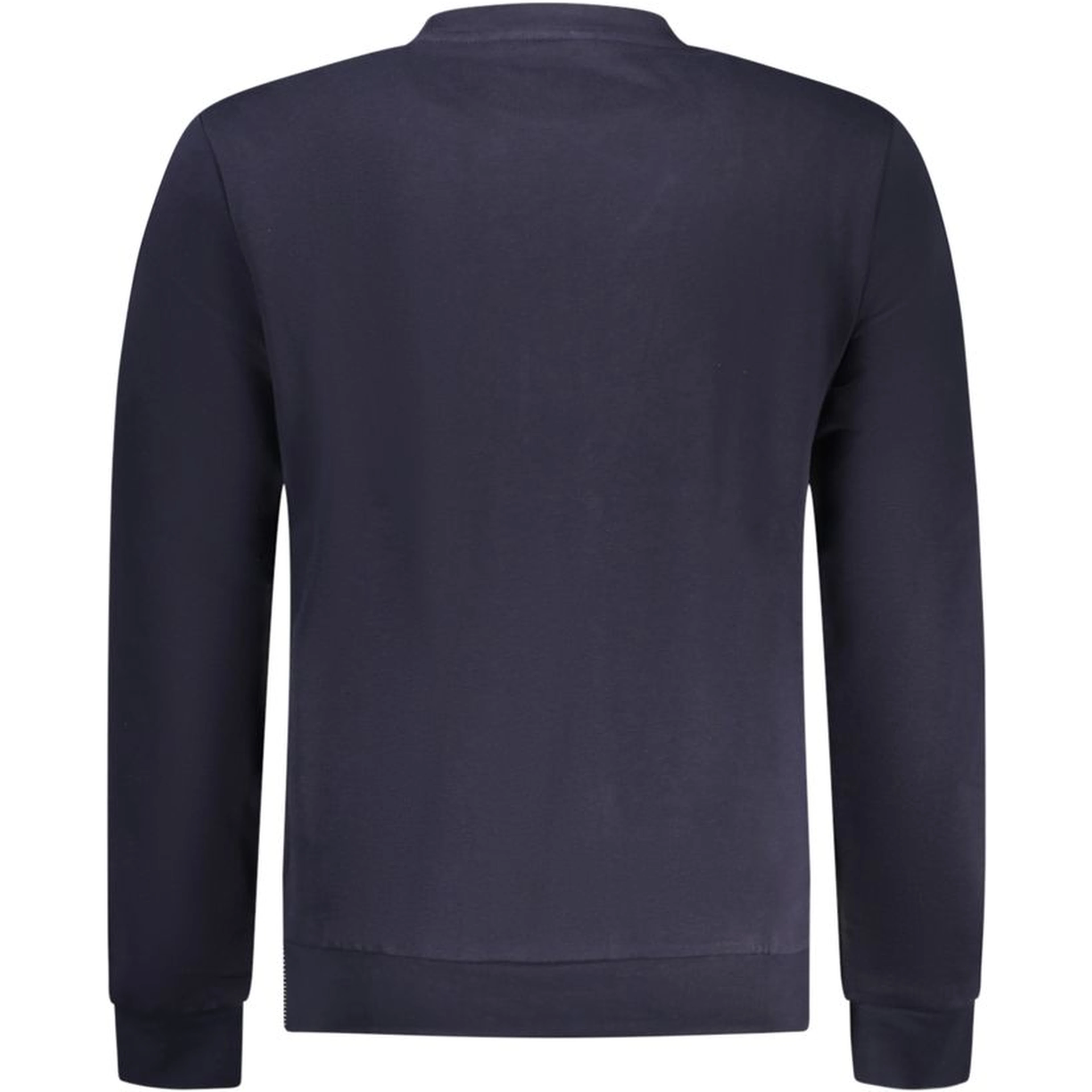 Blue Cotton Men Sweater