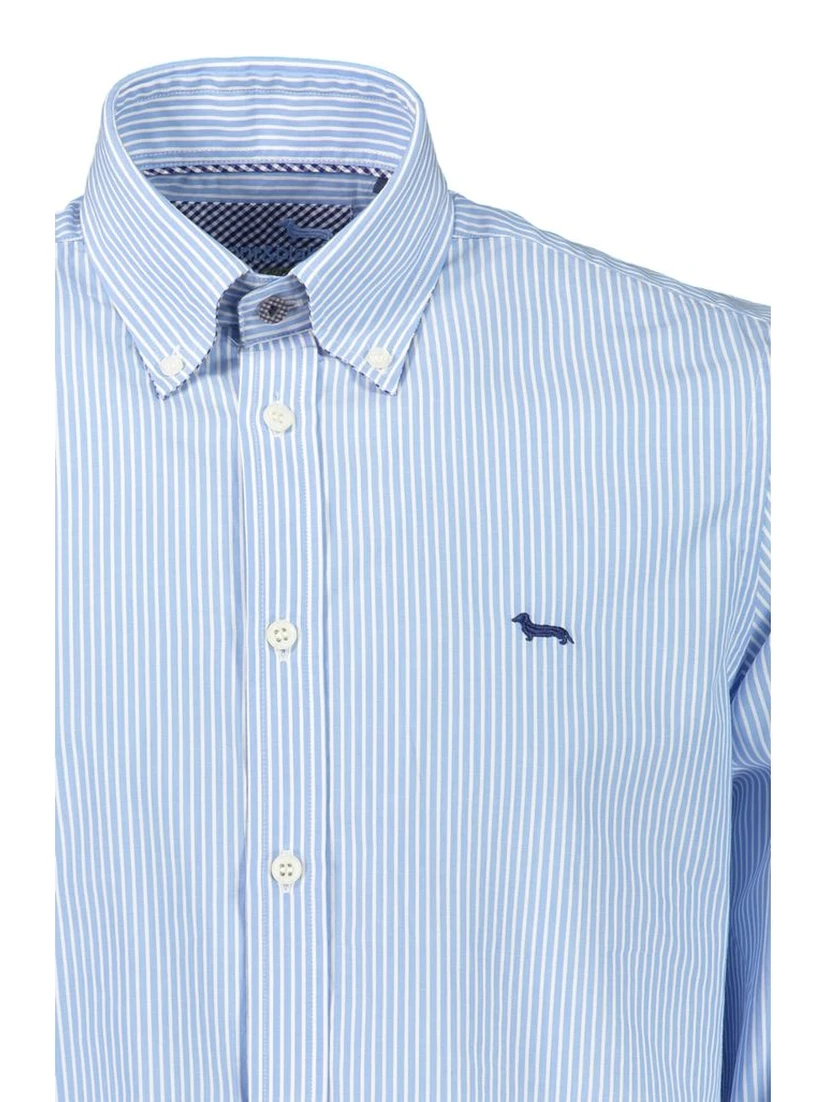 Azzurro Cotton Men's Shirt