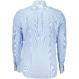 Azzurro Cotton Men's Shirt