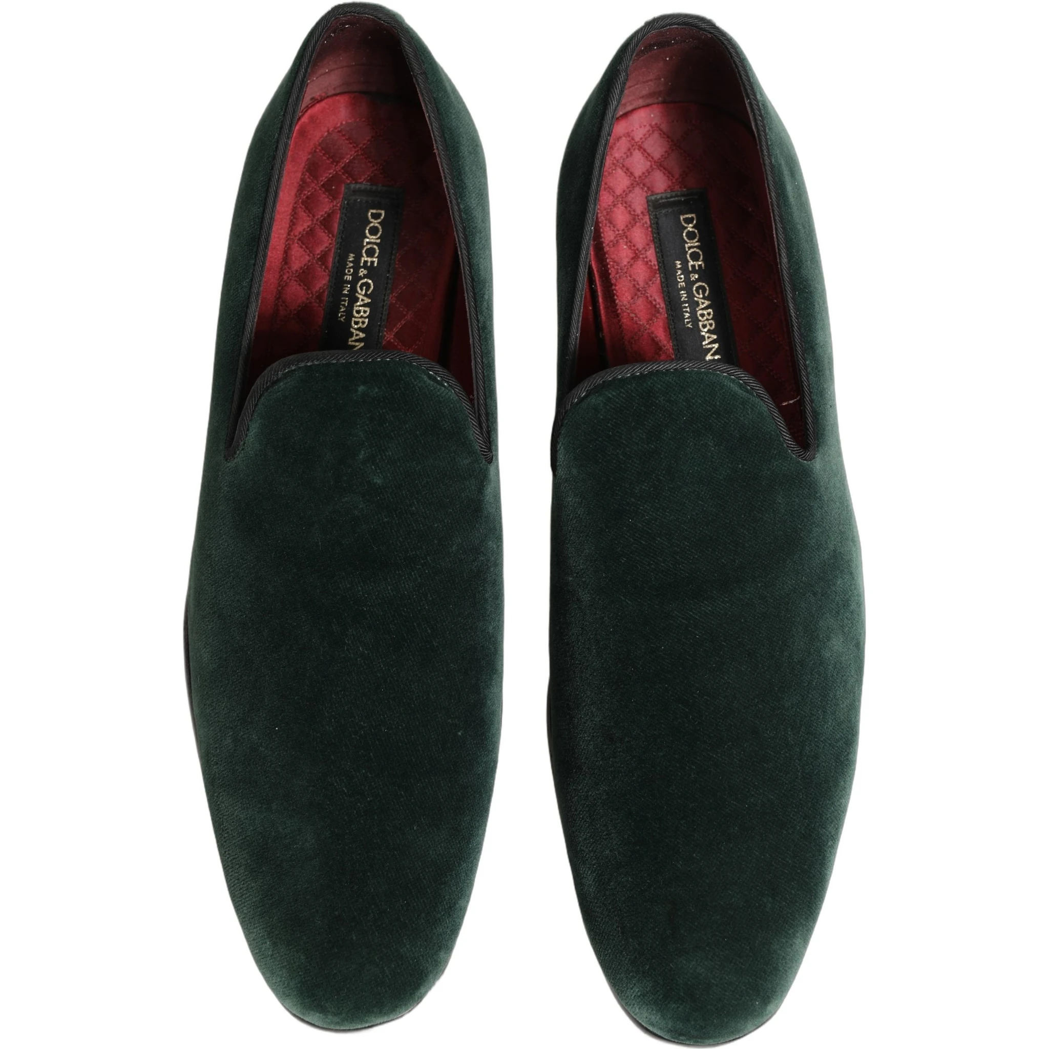 Green Suede Formal Slip On Men Loafers Shoes