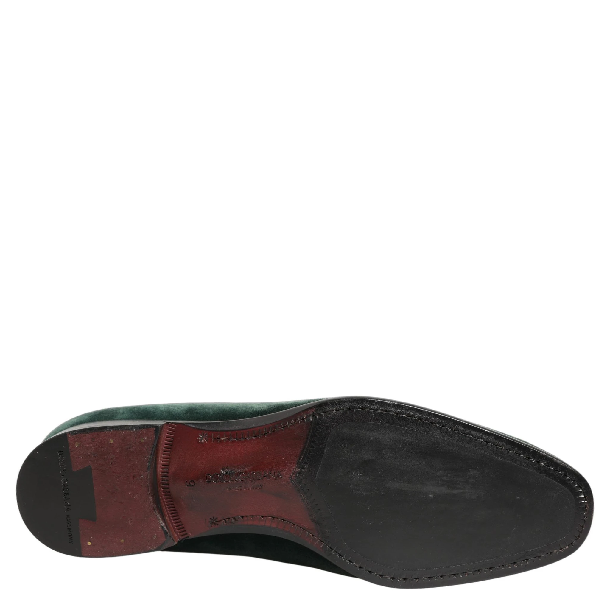 Green Suede Formal Slip On Men Loafers Shoes