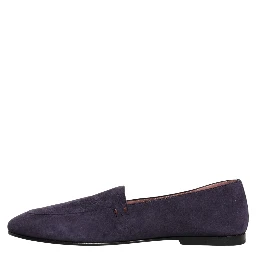 Violet Velvet Slip On Men Flats Loafers Shoes