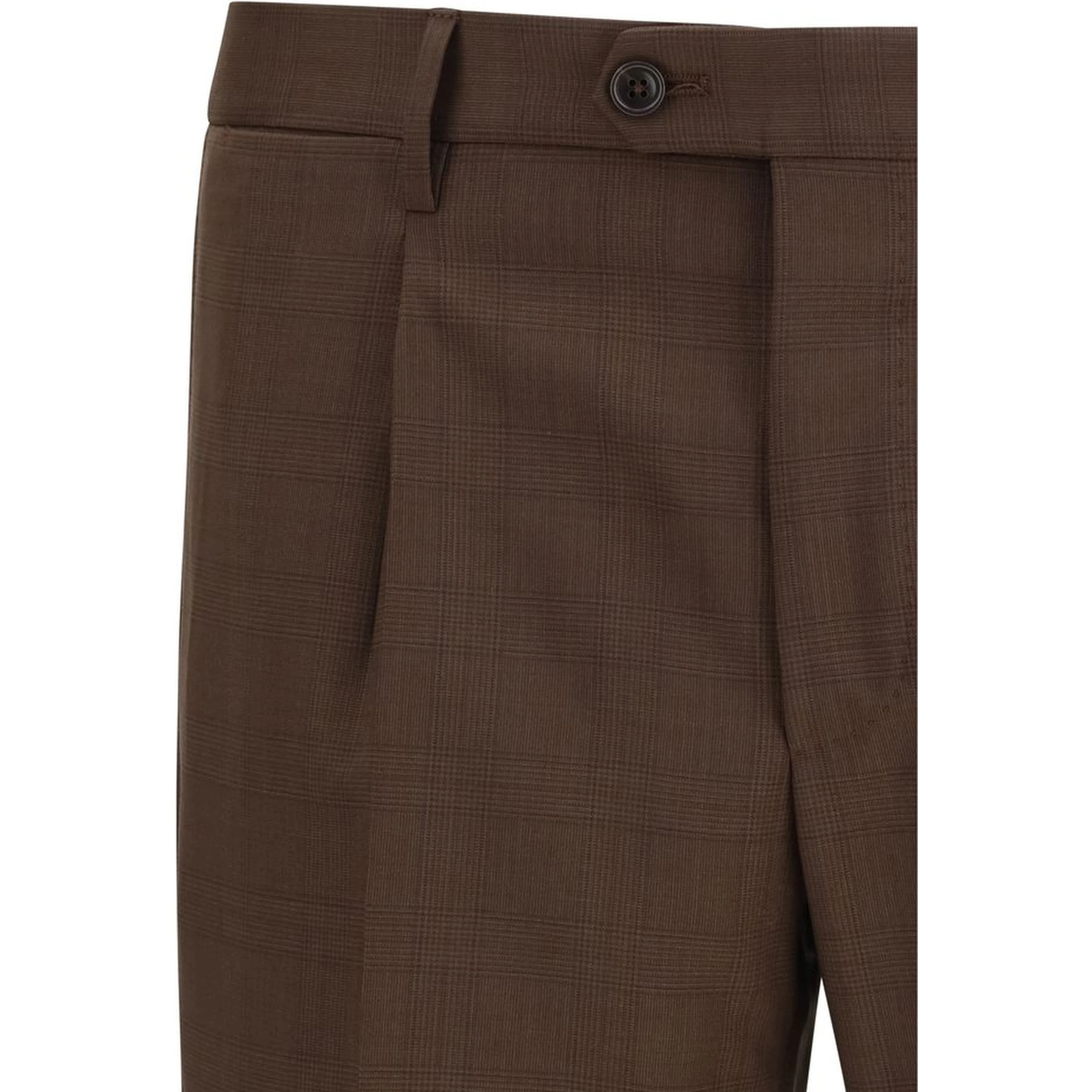Brown Wool Oves Aries Two-Piece Suit