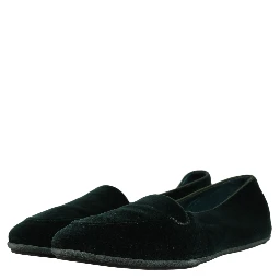 Green Velvet Slip On Men Flats Loafers Shoes