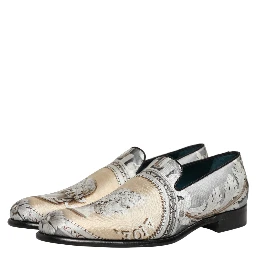 Multicolor Roman Slip On Dress Loafers Shoes