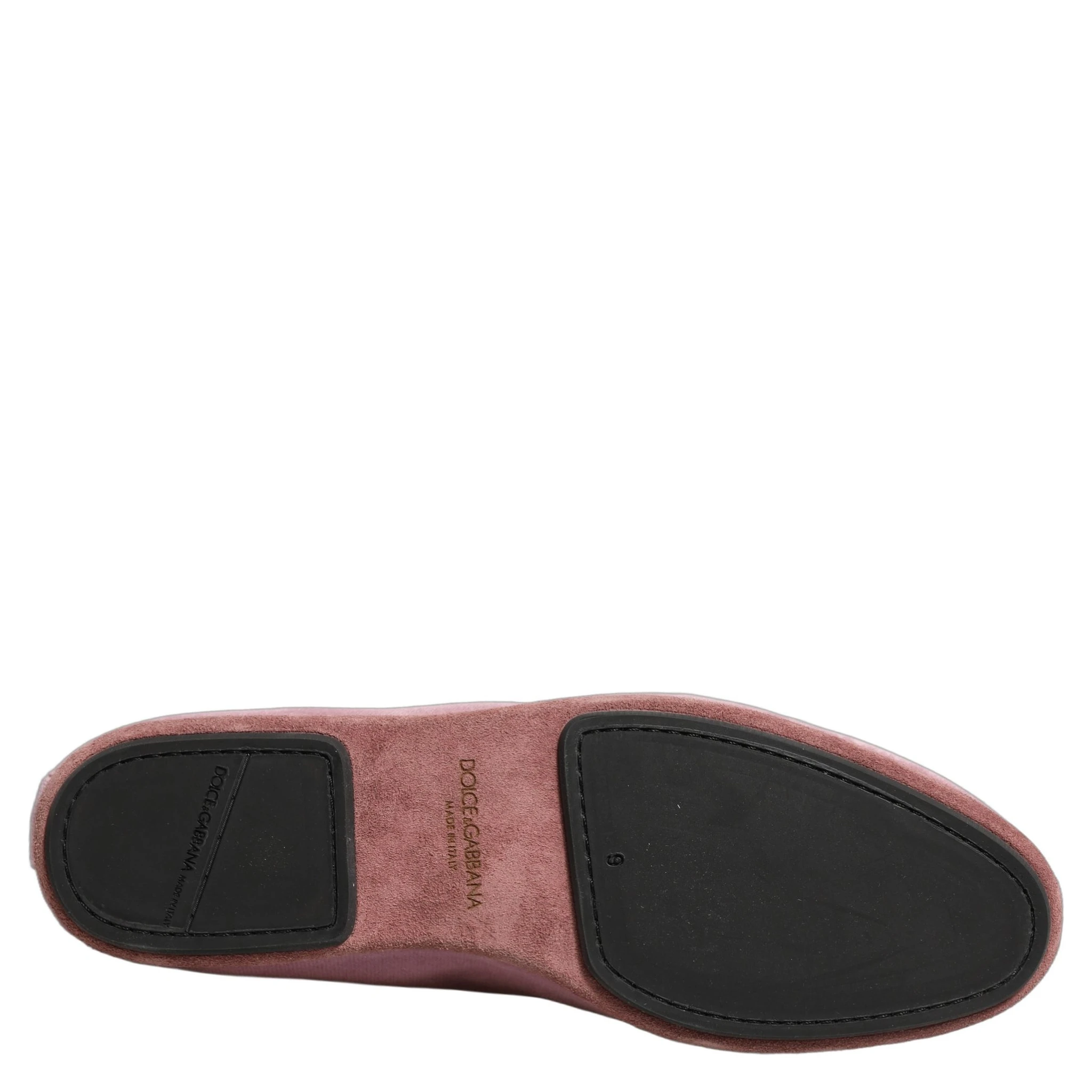 Pink Velvet Slip On Men Flats Loafers Shoes