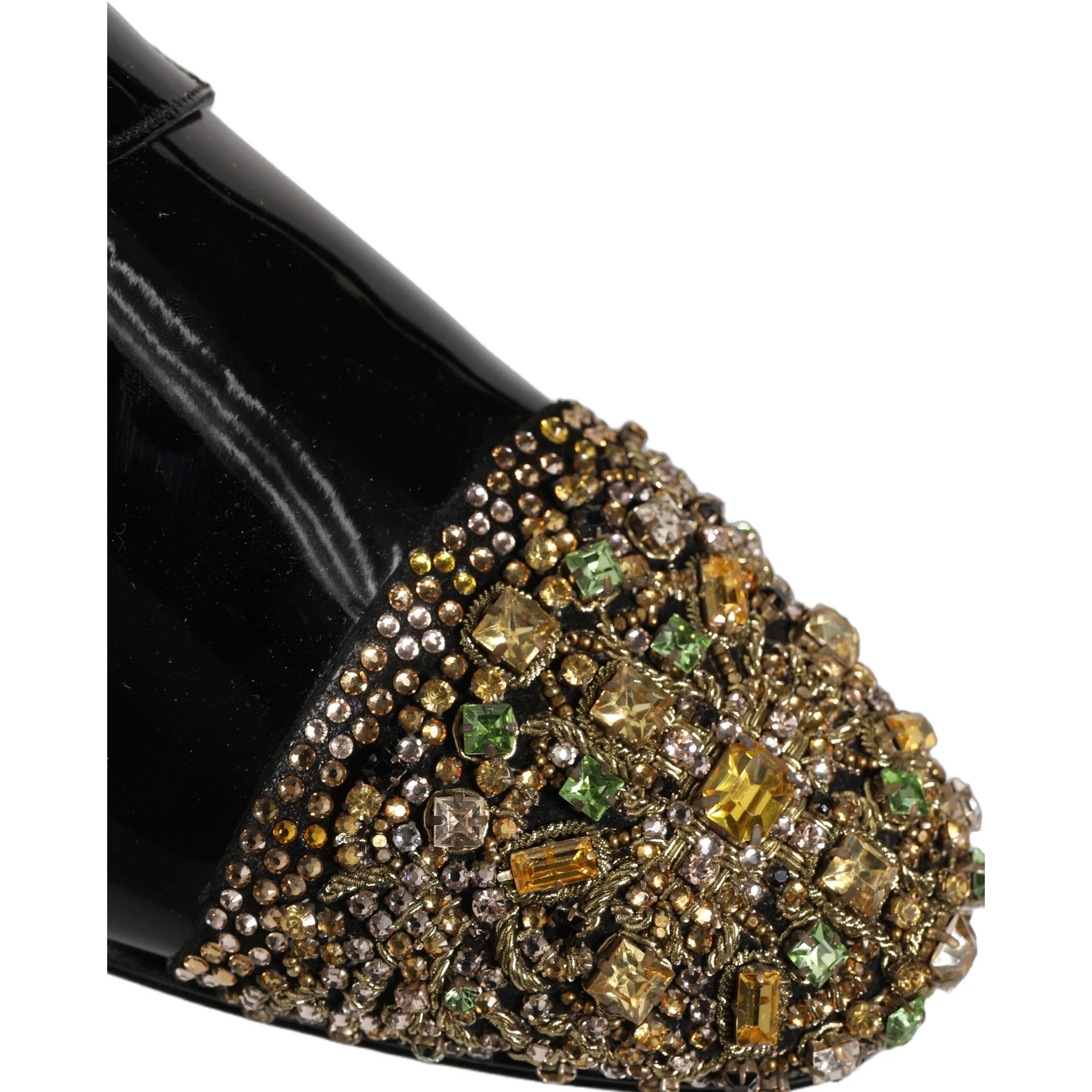 Black Embellished Men Derby Dress Formal Shoes