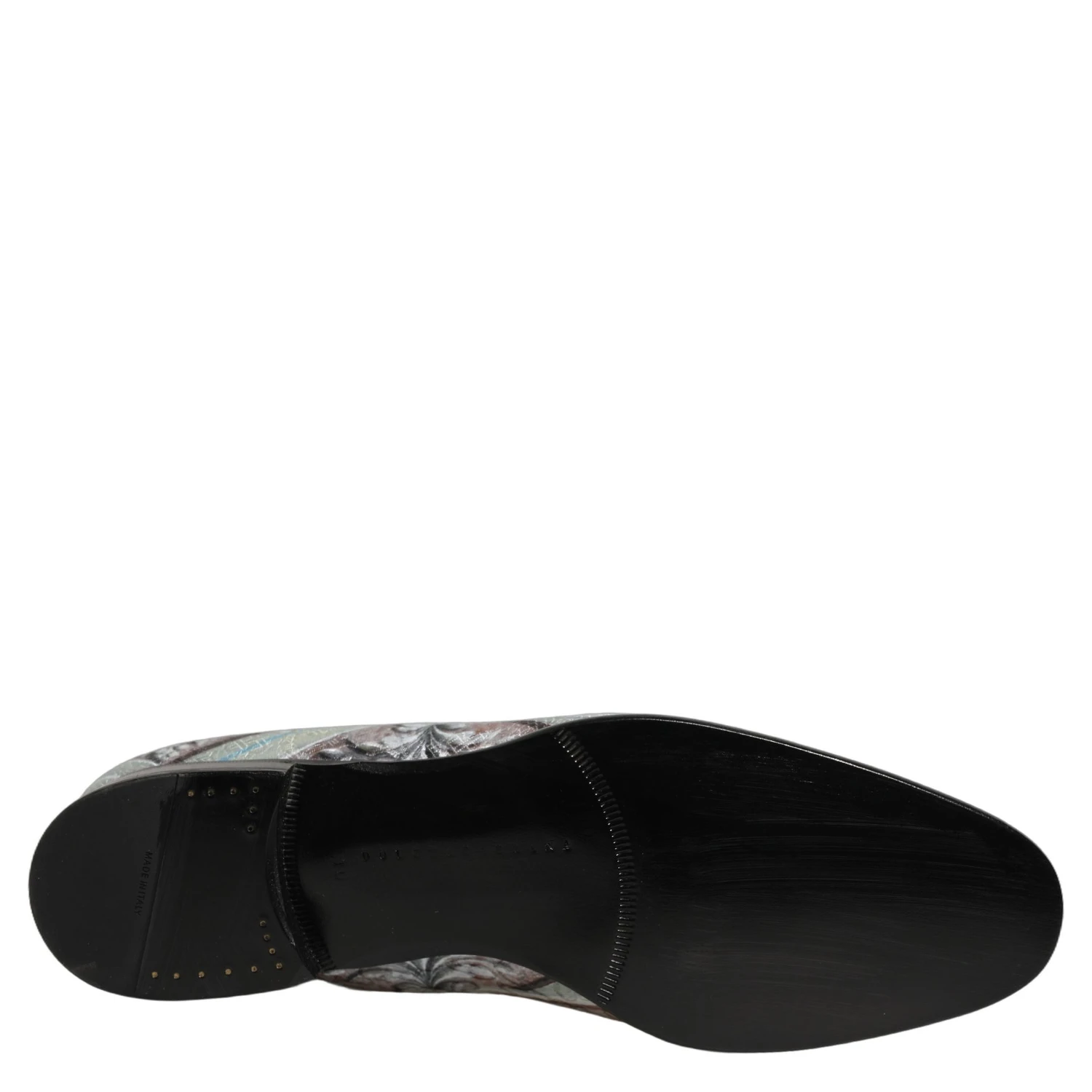Multicolor Velvet Baroque Dress Loafers Shoes