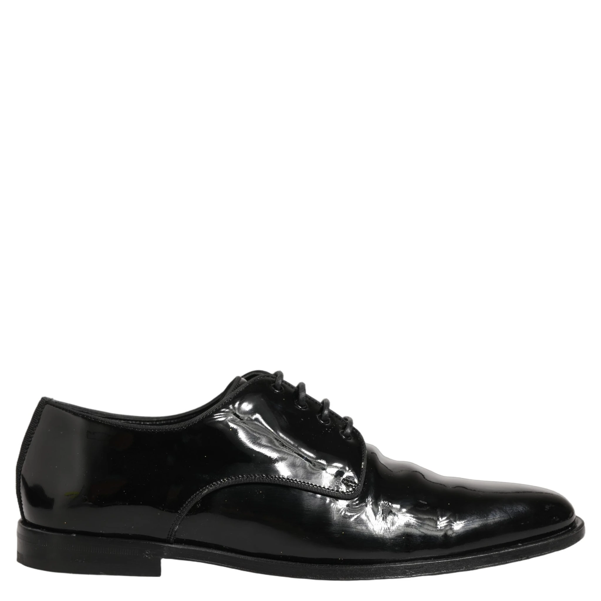 Black Leather Lace Up Derby Dress Formal Shoes