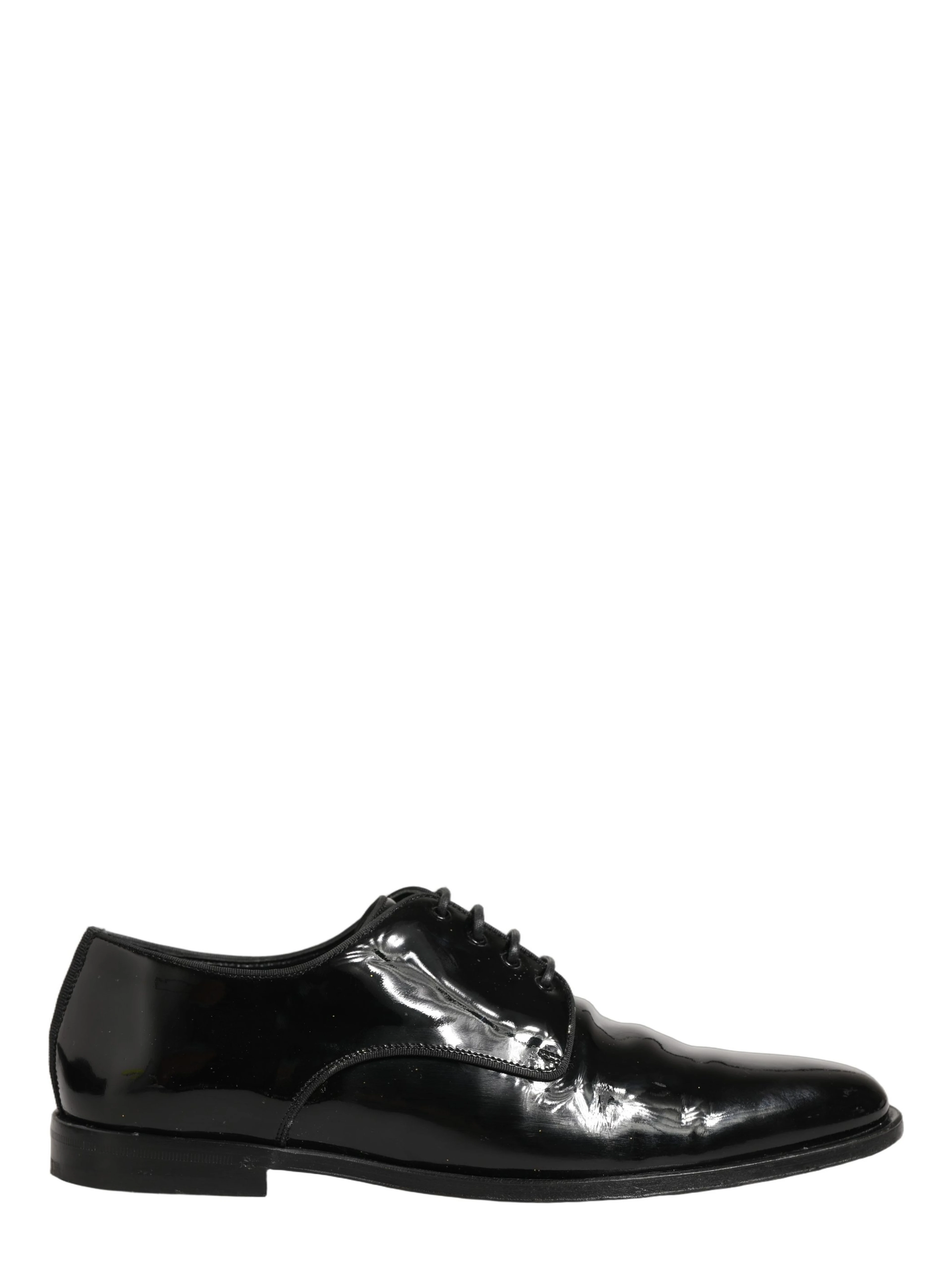 Black Leather Lace Up Derby Dress Formal Shoes