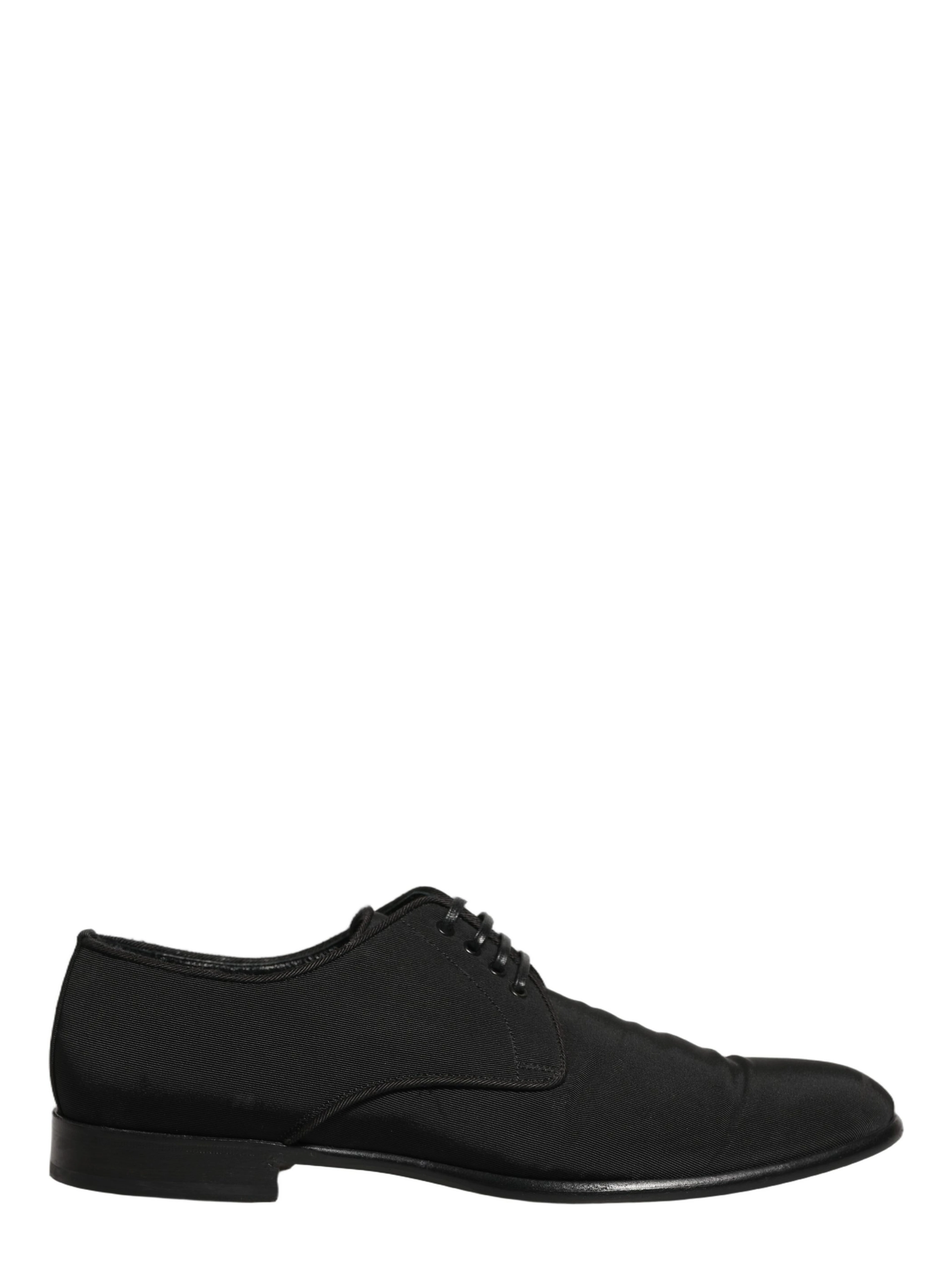 Black Suede Lace Up Derby Dress Formal Shoes