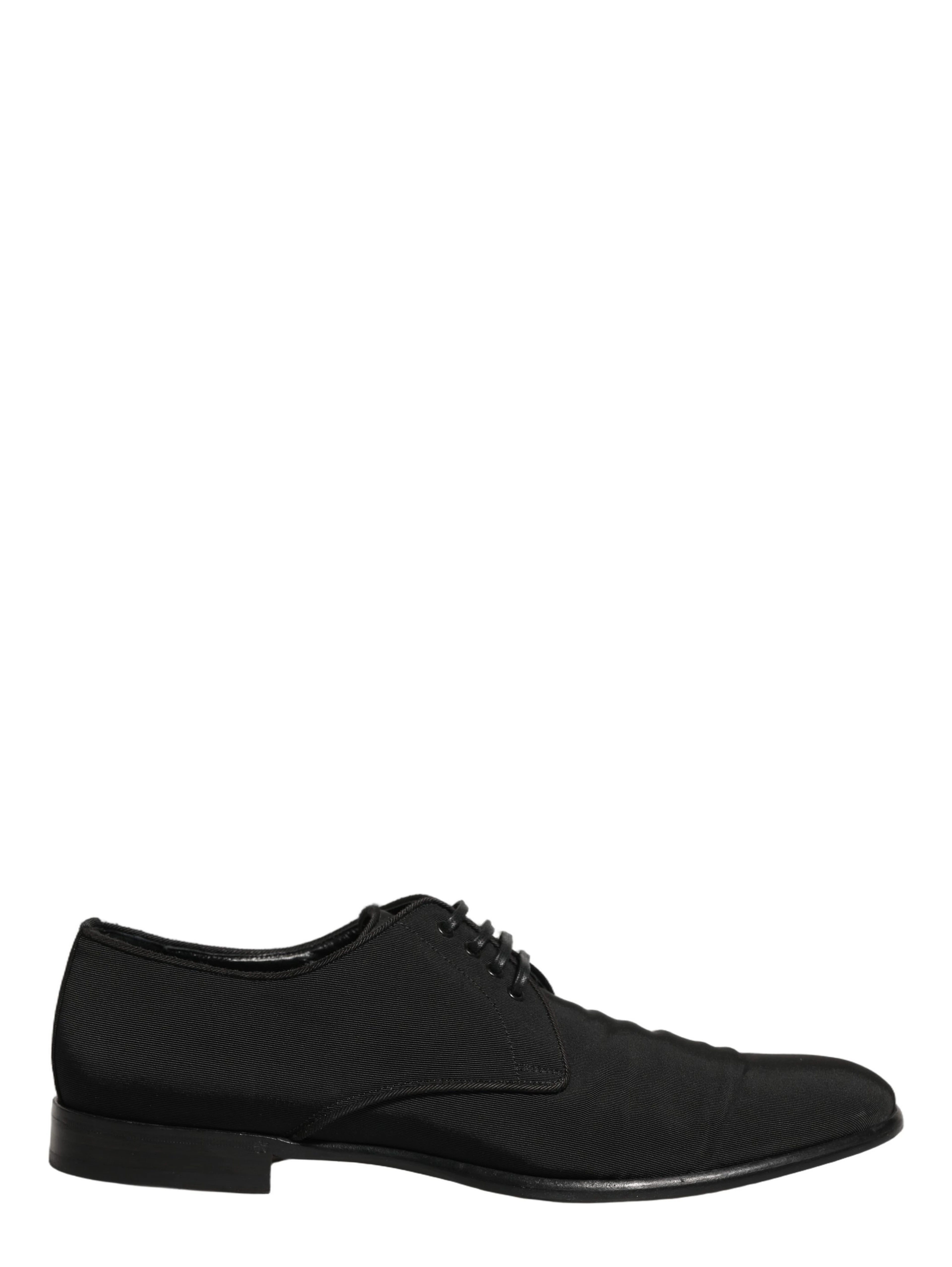 Black Suede Lace Up Derby Dress Formal Shoes