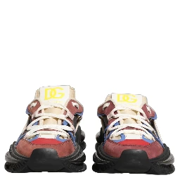 Multicolor Panelled Airmaster Sneakers Shoes