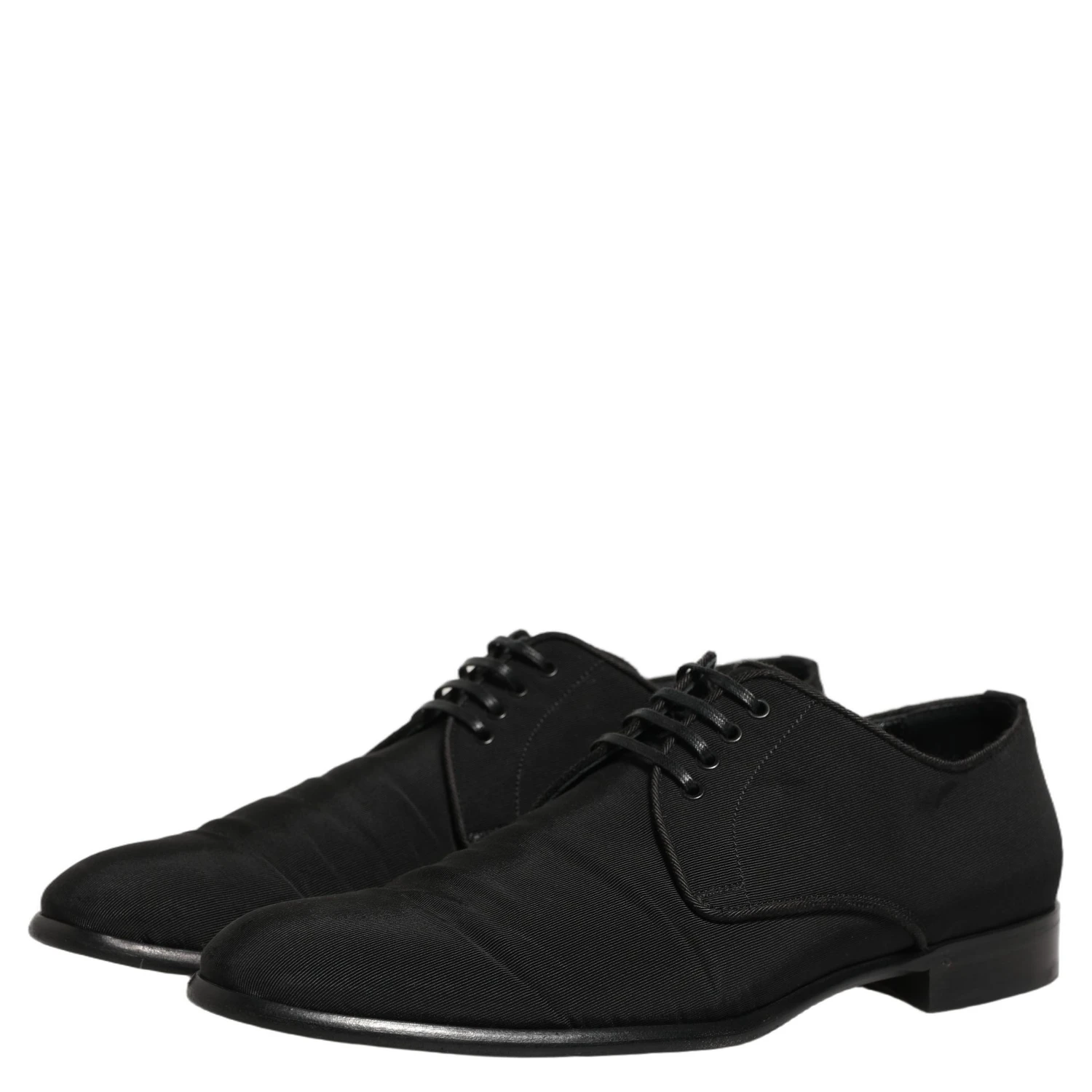 Black Suede Lace Up Derby Dress Formal Shoes